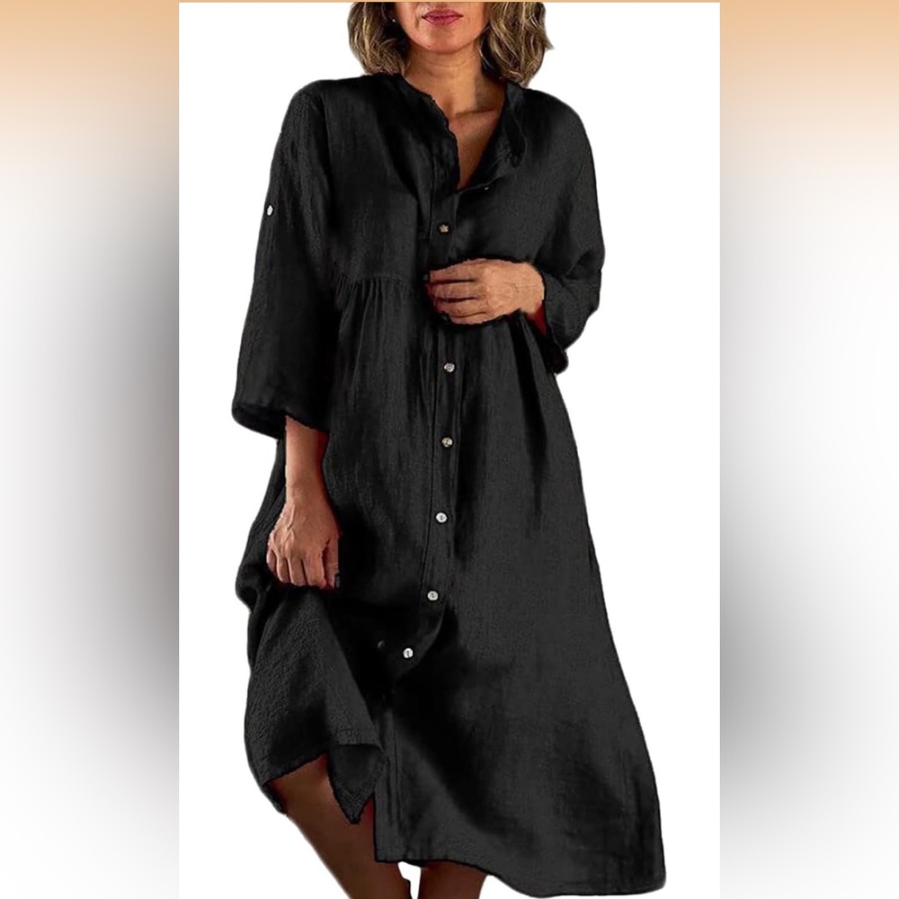 NWT Marsvovo women’s plus 3/4x 100% polyester summer dress